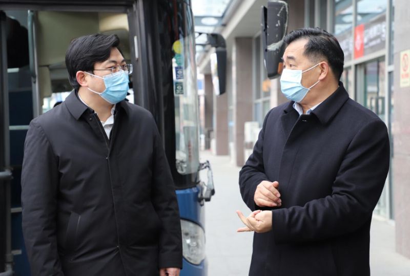 市委常委、武進(jìn)區(qū)委書記喬俊杰督查武進(jìn)汽車站春運(yùn)及疫情防控工作